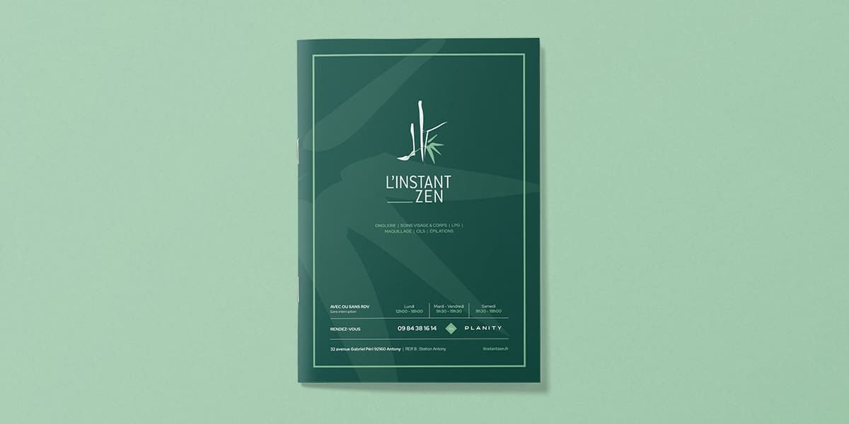 Couverture de la brochure Instant Zen